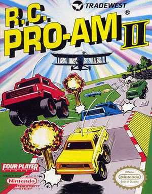 R.C. Pro-Am II cover art for Famicom