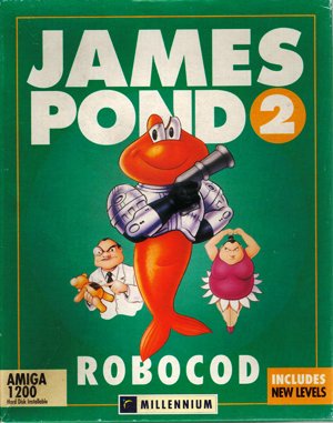 James Pond 2: Codename: RoboCod cover art for DOS