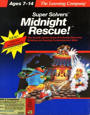 Super Solvers: Midnight Rescue! cover art for DOS