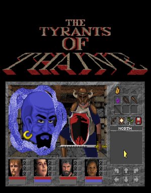 Yendorian Tales: The Tyrants of Thaine cover art for DOS