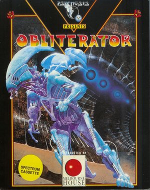 Obliterator cover art for DOS