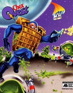 Chex Quest cover art for DOS