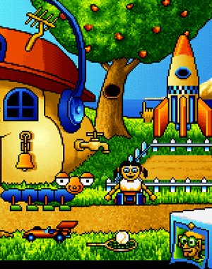 A.J.’s World of Discovery cover art for DOS