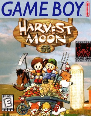 Harvest Moon GB cover art for Game Boy