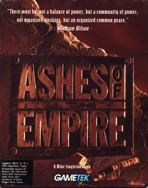 Ashes of Empire cover art for DOS
