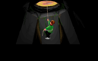 Escape from Delirium cover art for DOS