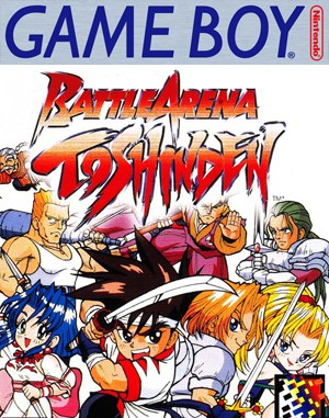 Battle Arena Toshinden cover art for Game Boy