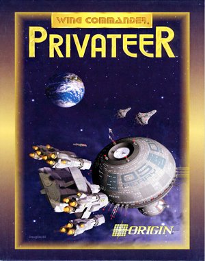 Wing Commander: Privateer cover art for DOS