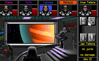 MegaTraveller 2: Quest for the Ancients cover art for DOS