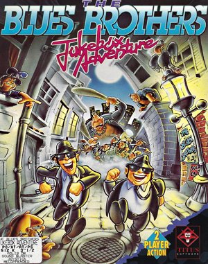 The Blues Brothers: Jukebox Adventure cover art for DOS
