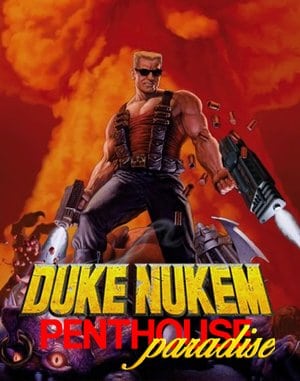 Duke Nukem’s Penthouse Paradise cover art for DOS