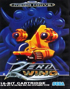 Zero Wing cover art for Genesis
