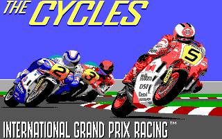 Cycles, The: International Grand Prix Racing cover art for DOS