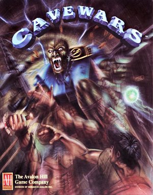 Cavewars cover art for DOS