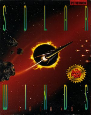 Solar Winds: Galaxy cover art for DOS