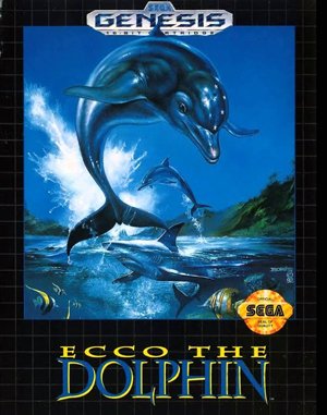 Ecco The Dolphin cover art for Genesis
