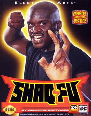 Shaq Fu cover art for Genesis