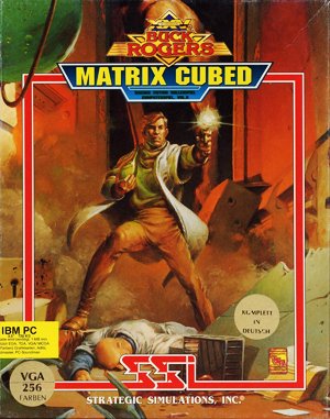 Buck Rogers: Matrix Cubed cover art for DOS