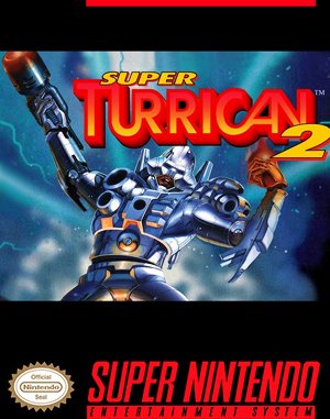 Super Turrican 2 cover art for Super Famicom