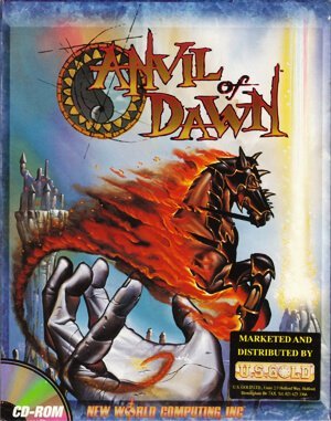 Anvil of Dawn cover art for DOS
