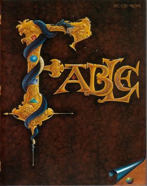 Fable (CD) cover art for DOS