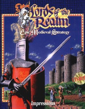 Lords of the Realm cover art for DOS