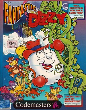 The Fantastic Adventures of Dizzy cover art for DOS