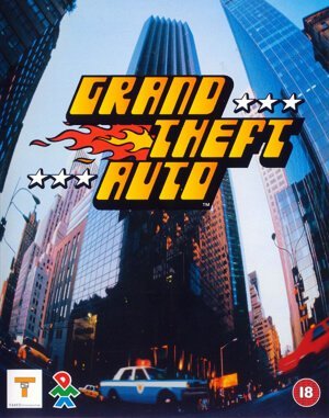 Grand Theft Auto cover art for DOS
