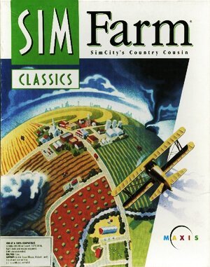 Sim Farm cover art for DOS
