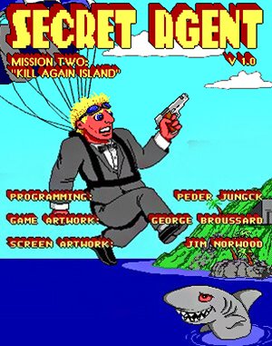 Secret Agent: Mission 2 – Kill Again Island cover art for DOS