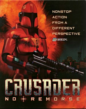 Crusader: No Remorse cover art for DOS