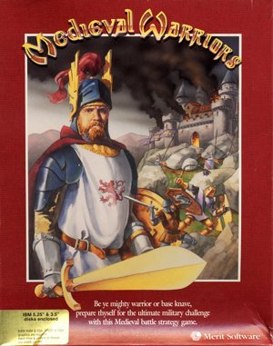 Medieval Warriors cover art for DOS