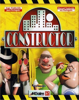 Constructor cover art for DOS