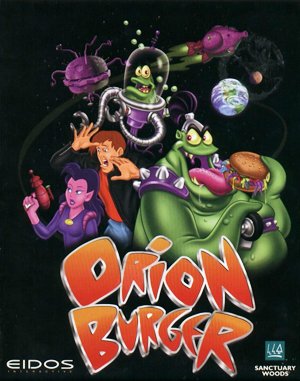 Orion Burger cover art for DOS