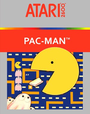 Pac-Man cover art for Atari 2600