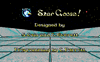 Star Goose! cover art for DOS