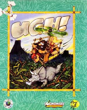 Ugh! cover art for DOS