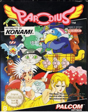 Parodius cover art for Famicom