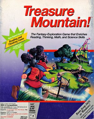 Super Solvers: Treasure Mountain! cover art for DOS