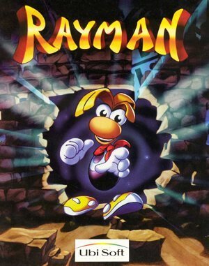 Rayman cover art for DOS