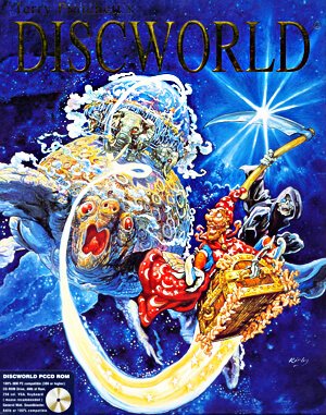 Discworld cover art for DOS