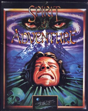 Spirit of Adventure cover art for DOS