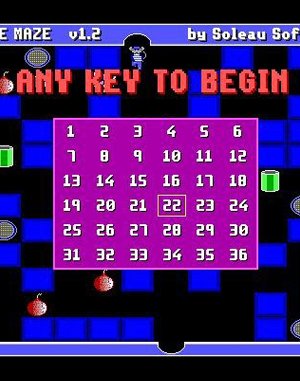 Mice Maze cover art for DOS