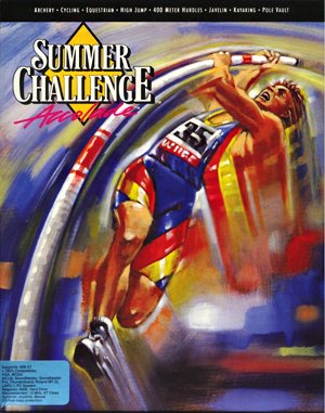 The Games: Summer Challenge cover art for DOS