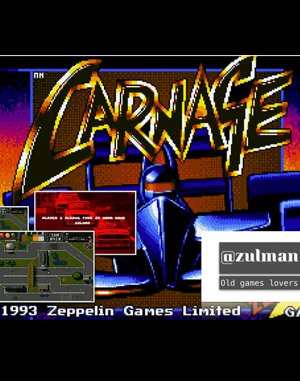 Carnage cover art for DOS