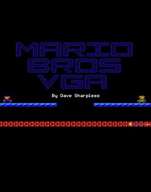 Mario Brothers VGA cover art for DOS