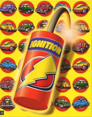 Ignition cover art for DOS