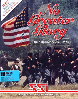 No Greater Glory: The American Civil War cover art for DOS