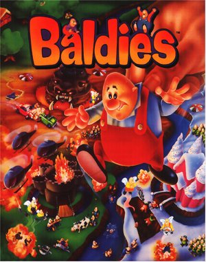 Baldies cover art for DOS