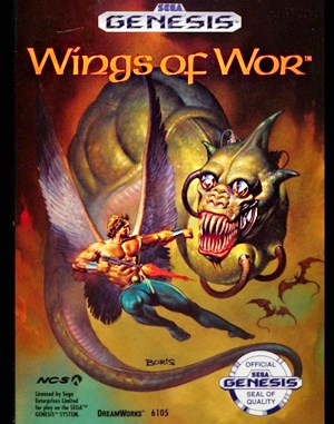 Wings of Wor cover art for Genesis